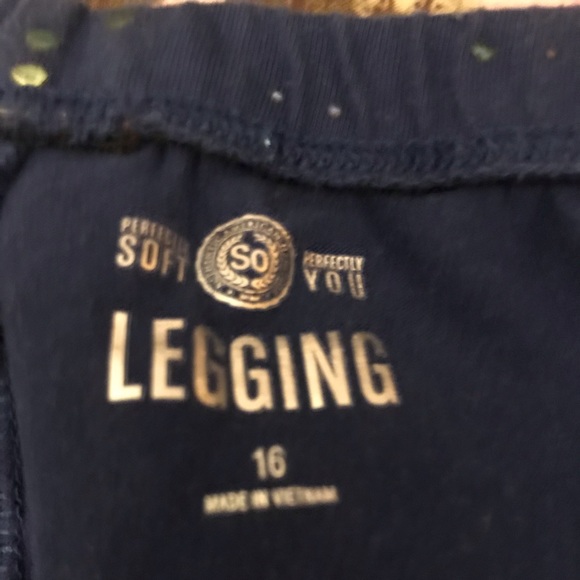 Metallic paint splattered leggings - Picture 2 of 2